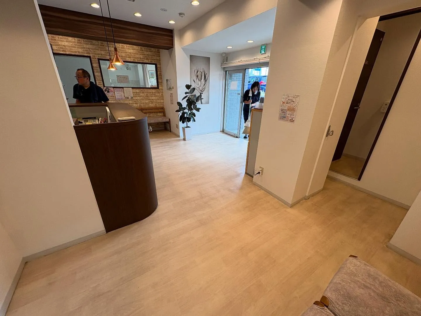 今日は病院のお掃除に行って来ました。