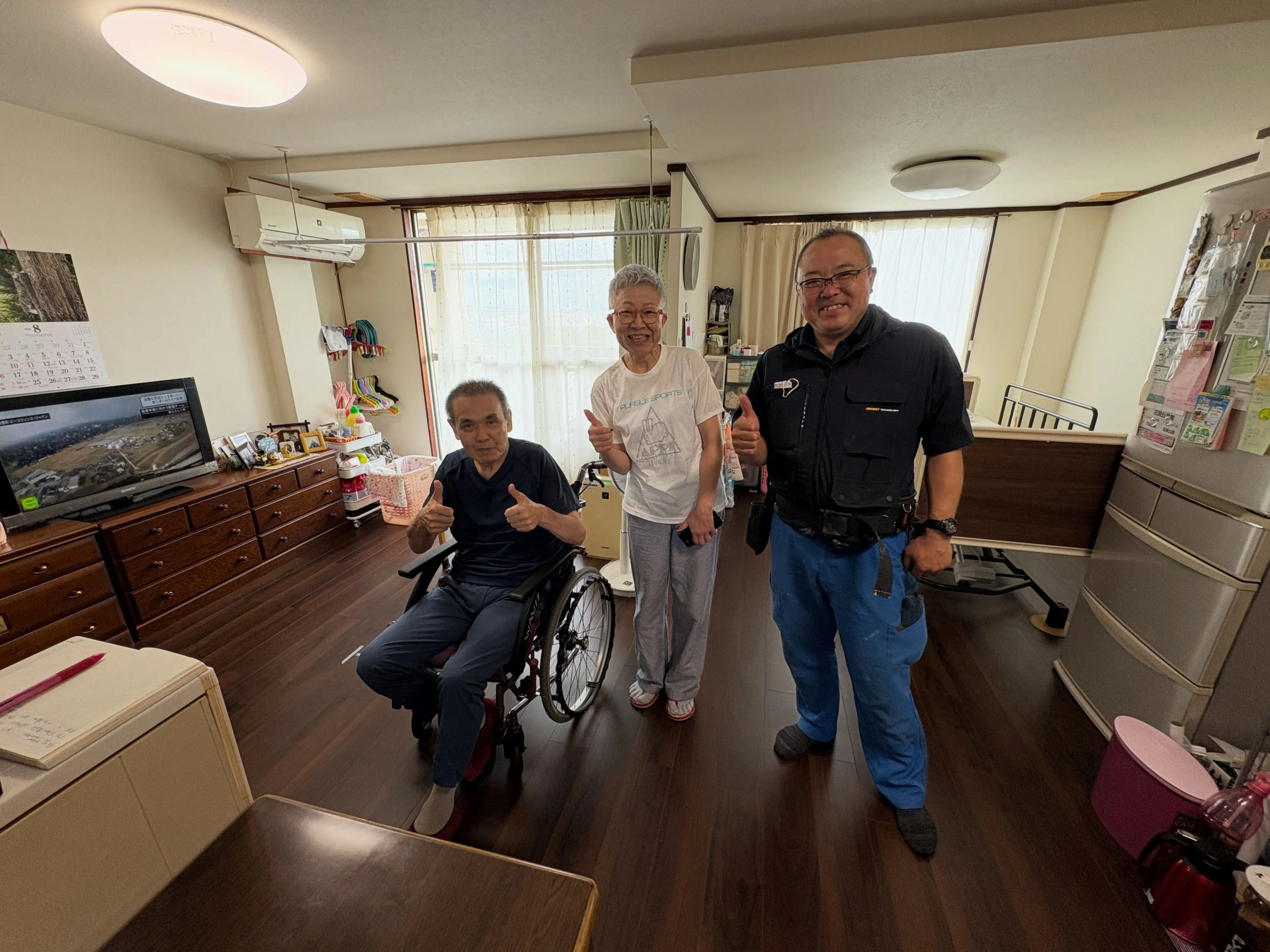 2年前に作業させて頂いたお客様に再会しました！